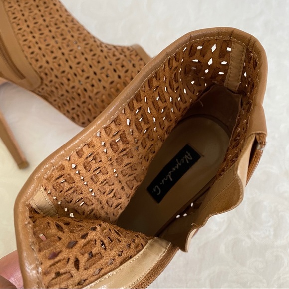 alegandra G side zip woven buckle ankle boots - Picture 10 of 10